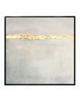 Multicolor Twilight End - Modern Minimalist Final Sunset Hand-Painted Oil Painting Wall Art - Artwallpainting