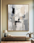 Multicolor Urban Echo Abstract Canvas - Artwallpainting