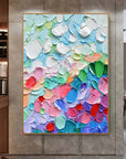 Multicolor Vibrant Color Symphony Canvas Painting For Home Decoration - Artwallpainting
