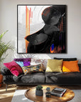 Multicolor Vivid Rhythm Abstract Energy - Artwallpainting