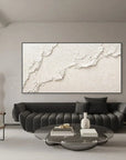 Multicolor Wabi-Sabi Horizon Texture Art - Artwallpainting