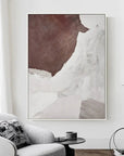 Multicolor Wabi-Sabi Tranquility Abstract Painting - Artwallpainting