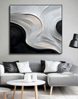 Multicolor Waves Of Serenity Canvas Painting For Home Decoration - Artwallpainting