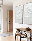 Multicolor Waves Of Serenity Diptych - Artwallpainting
