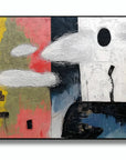 Multicolor Weng Abstract Collection 01 - Artwallpainting