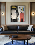 Multicolor Weng Abstract Collection 07 - Artwallpainting