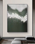 Multicolor Whispering Blooms Textured Abstract Floral Canvas Art - Artwallpainting
