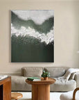 Multicolor Whispering Blooms Textured Abstract Floral Canvas Art - Artwallpainting
