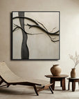 Multicolor Whispering Branches - Canvas - Artwallpainting