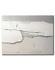 Multicolor Whispering Horizons-Minimalist Layered Texture Wabi Sabi Wall Art - Artwallpainting