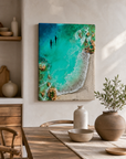 Majestic Dolphin Ocean Resin Wall Art | Luxury 3D Statement Art
