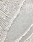 White Desert Breeze - Dual Minimalist Textured Wall Art Set Of 2 - Artwallpainting