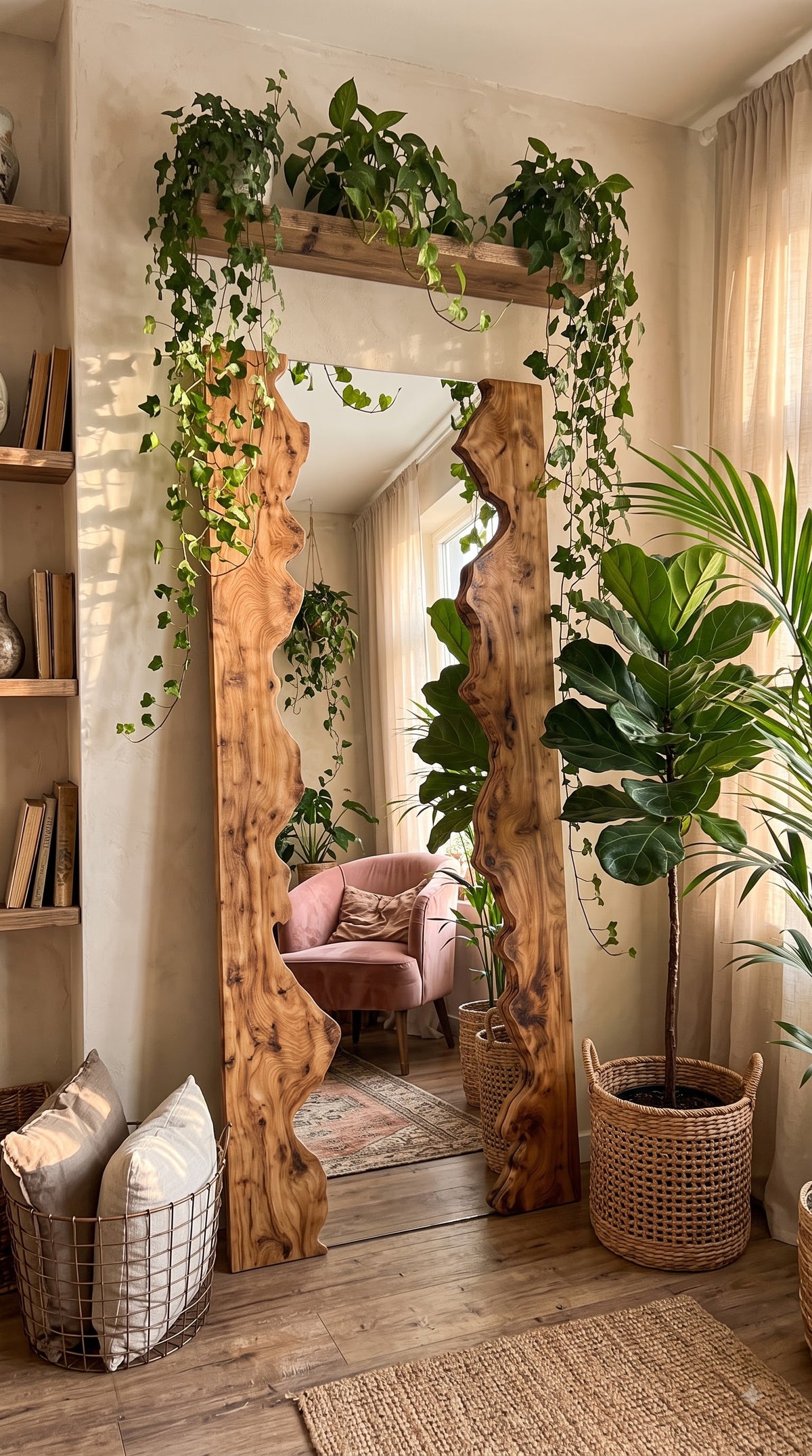 Modern Luxury Full Length Floor &amp; Wall Mirror