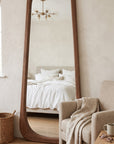 Premium Wooden Full Length Mirror – Luxury Floor Mirror - 55 x 22 inch