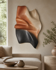 “Aura of Form” 3D Sculptural Relief Wall Art (2 x 3.5 Ft) – Handcrafted Modern Luxury Statement Sculpture on Warp-Proof FRP Base for Living Room & Foyer