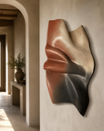 “Aura of Form” 3D Sculptural Relief Wall Art (2 x 3.5 Ft) – Handcrafted Modern Luxury Statement Sculpture on Warp-Proof FRP Base for Living Room & Foyer