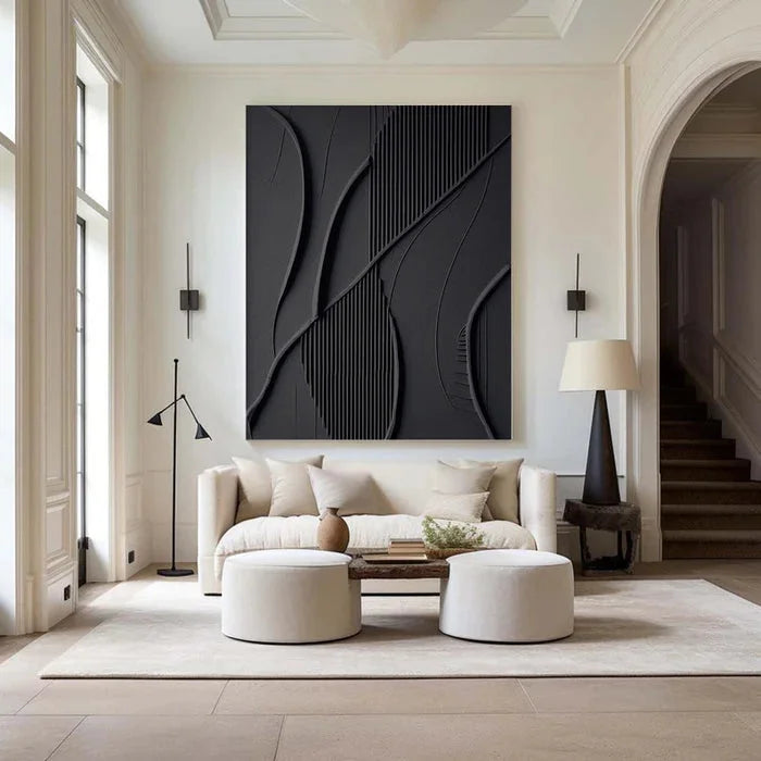 Multicolor 3D Texture Canvas Painting For Home Decoration - Artwallpainting
