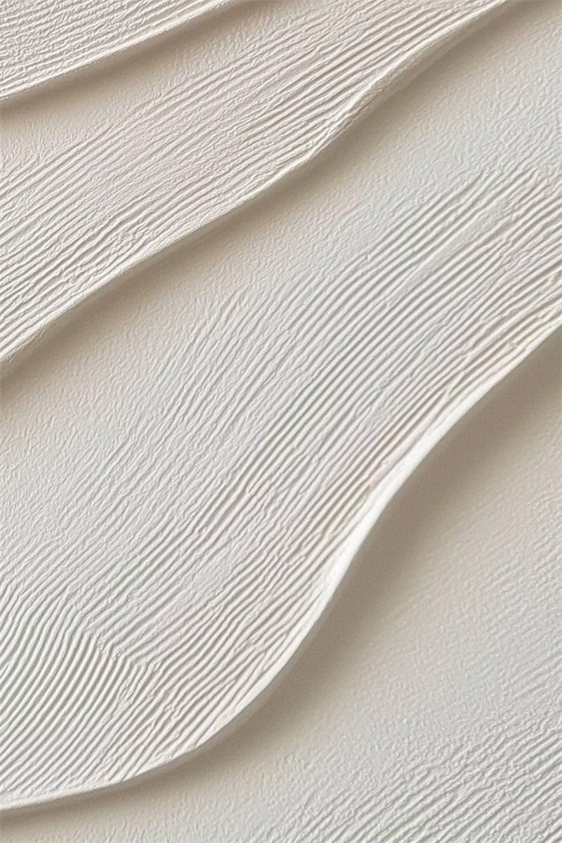 Multicolor 3D Textured Wall Art Minimalist Abstract Wave Canvas Decor - Artwallpainting