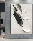 Multicolor Abstract Echoes In Monochrome - Artwallpainting