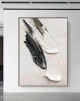 Multicolor Abstract Echoes In Monochrome - Artwallpainting