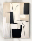 Multicolor Abstract Geometric Elegance Wall Art - Artwallpainting
