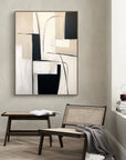 Multicolor Abstract Geometric Elegance Wall Art - Artwallpainting