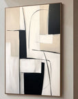 Multicolor Abstract Geometric Elegance Wall Art - Artwallpainting