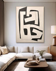Multicolor Abstract Geometric Harmony Wall Art - Artwallpainting