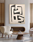 Multicolor Abstract Geometric Harmony Wall Art - Artwallpainting