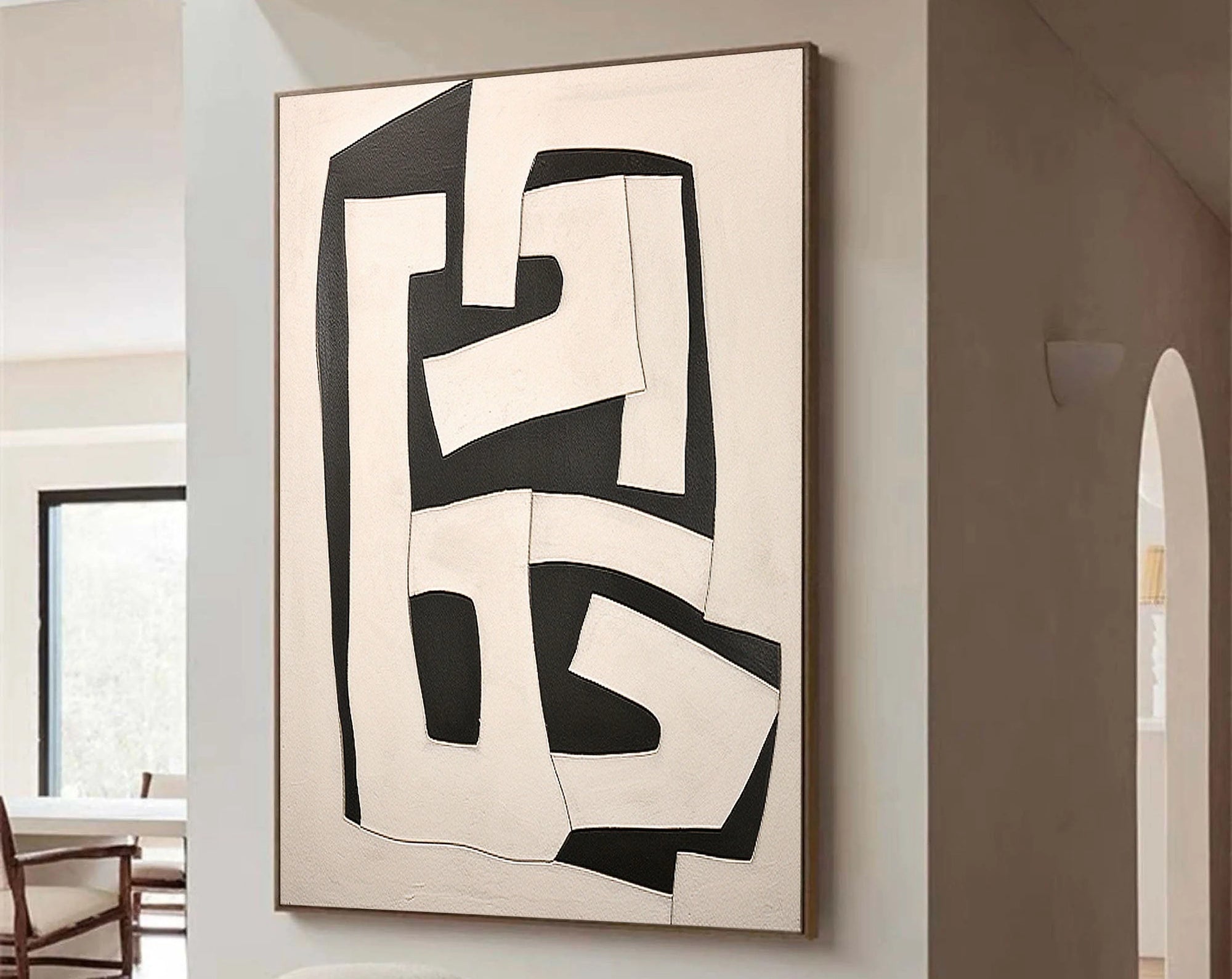 Multicolor Abstract Geometric Harmony Wall Art - Artwallpainting