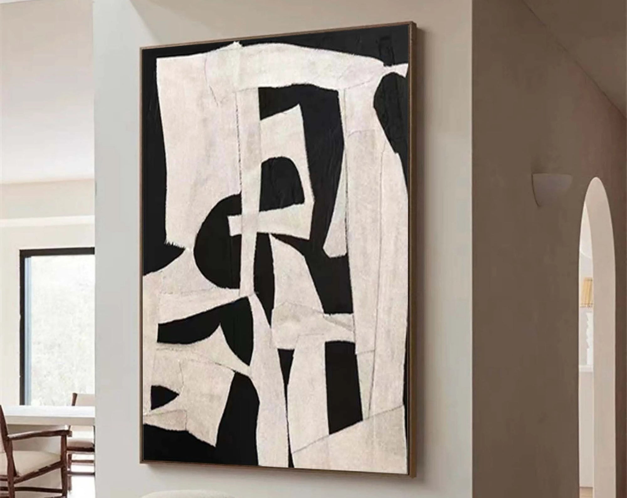 Multicolor Abstract Harmony Geometric Canvas - Artwallpainting