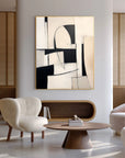 Multicolor Abstract Harmony Modern Geometric Wall Art - Artwallpainting