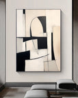 Multicolor Abstract Harmony Modern Geometric Wall Art - Artwallpainting