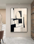 Multicolor Abstract Harmony Modern Geometric Wall Art - Artwallpainting