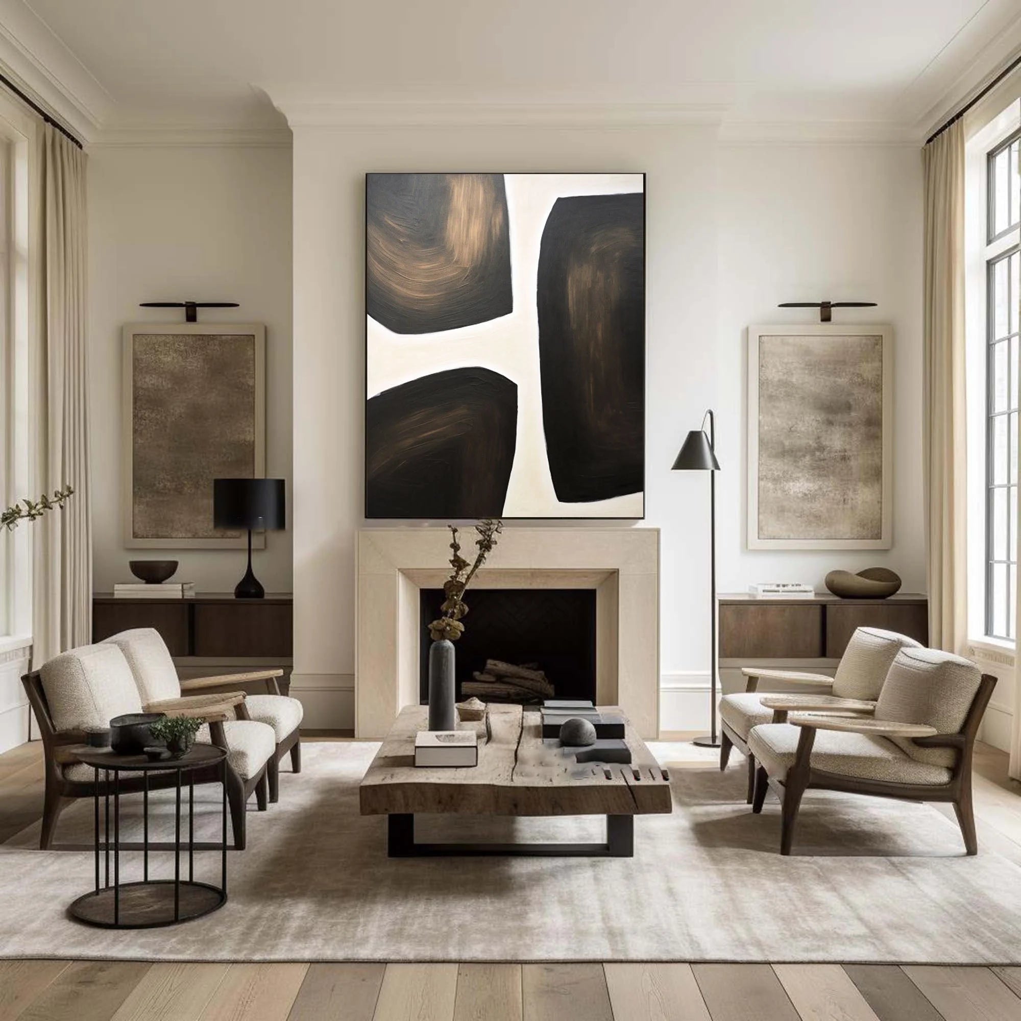 Multicolor Abstract Harmony Wall Art - Artwallpainting