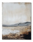 Multicolor Abstract Landscape In Earthy Tones 1 - Textured Nature Art - Artwallpainting