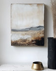 Multicolor Abstract Landscape In Earthy Tones 1 - Textured Nature Art - Artwallpainting