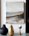 Multicolor Abstract Landscape In Earthy Tones 2 - Textured Nature Art - Artwallpainting