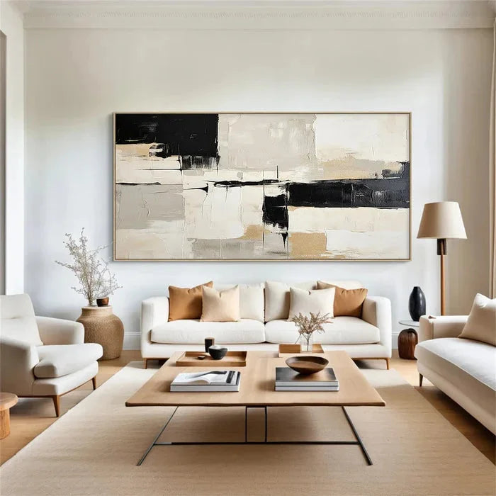 Multicolor Abstract Minimalist Wall Art - Artwallpainting