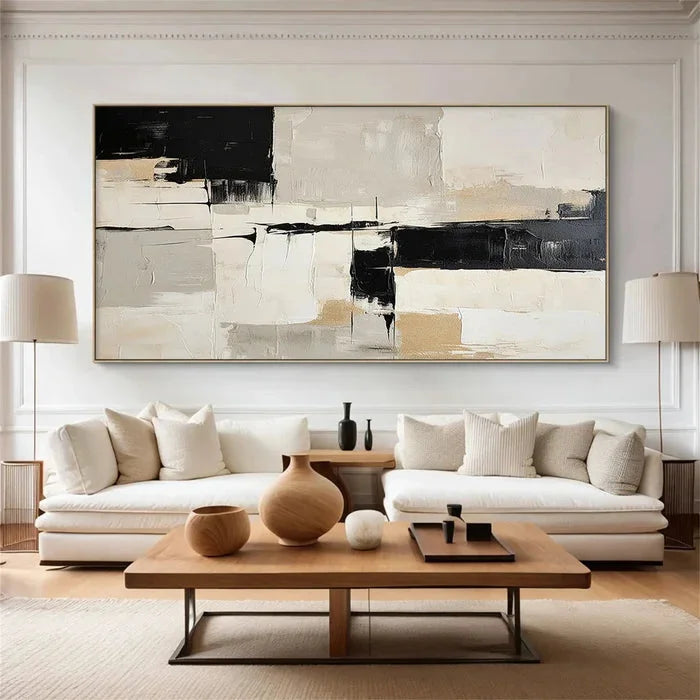 Multicolor Abstract Minimalist Wall Art - Artwallpainting