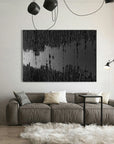 Multicolor Abstract River Canvas Wall Art - Artwallpainting