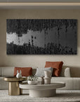 Multicolor Abstract River Canvas Wall Art - Artwallpainting