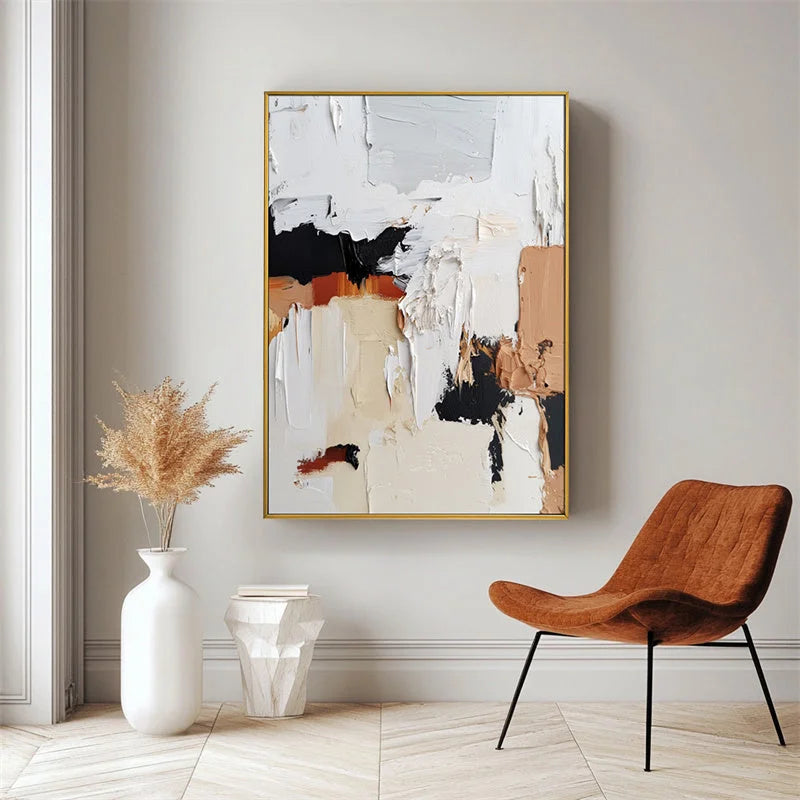 Multicolor Abstract Symphony - Canvas Art - Artwallpainting