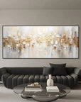 Multicolor Abstract Textured Canvas - Modern Luxury Wall Art For Interiors - Artwallpainting