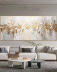 Multicolor Abstract Textured Canvas - Modern Luxury Wall Art For Interiors - Artwallpainting
