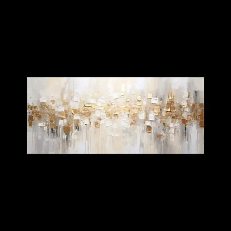 Multicolor Abstract Textured Canvas - Modern Luxury Wall Art For Interiors - Artwallpainting
