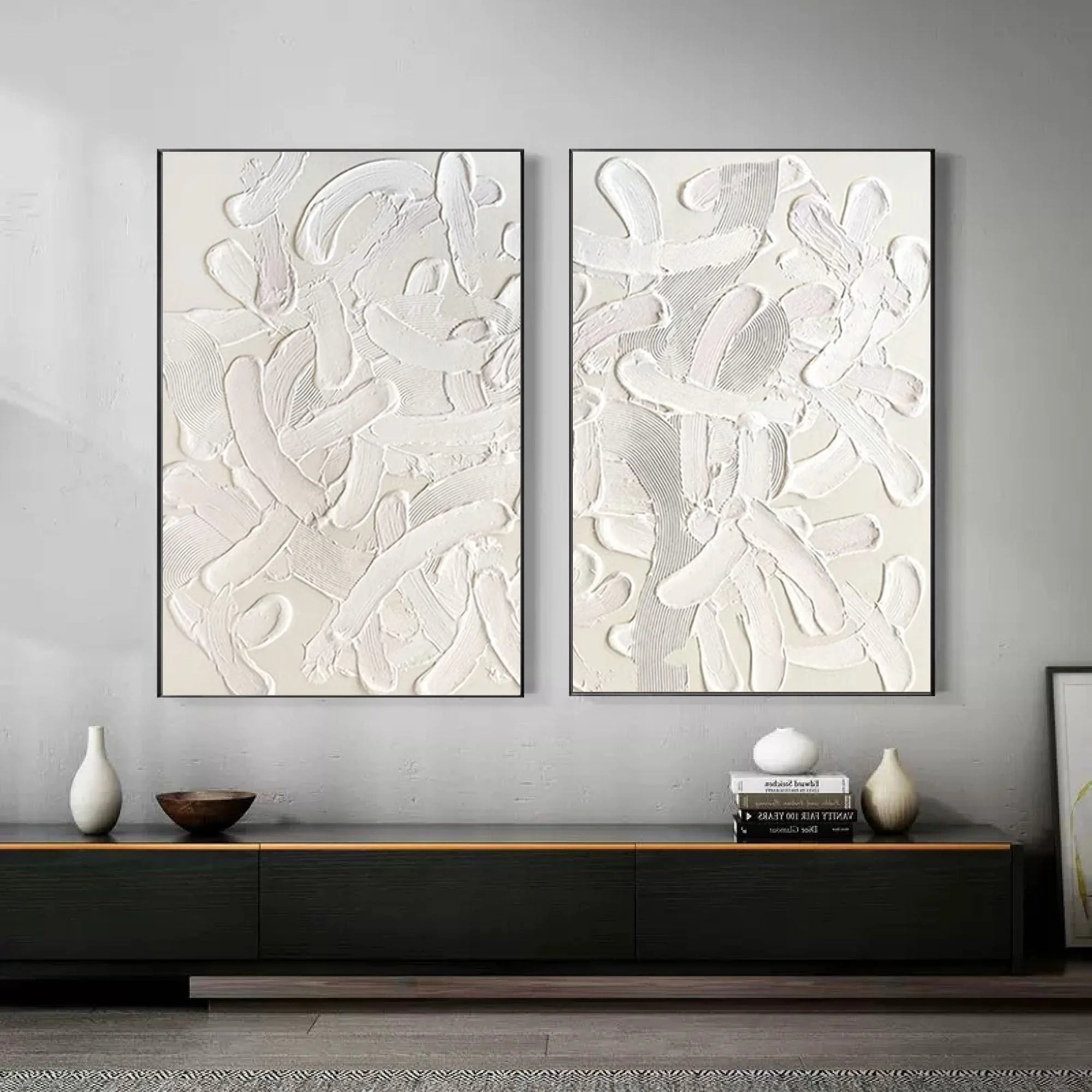 Multicolor Abstract Tranquility Painting Set Of - Artwallpainting