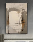 Multicolor Abstract Whisper Canvas Art - Artwallpainting