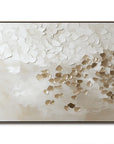 Multicolor And Gold Impasto Painting Abstract Texture Wall Art - Artwallpainting