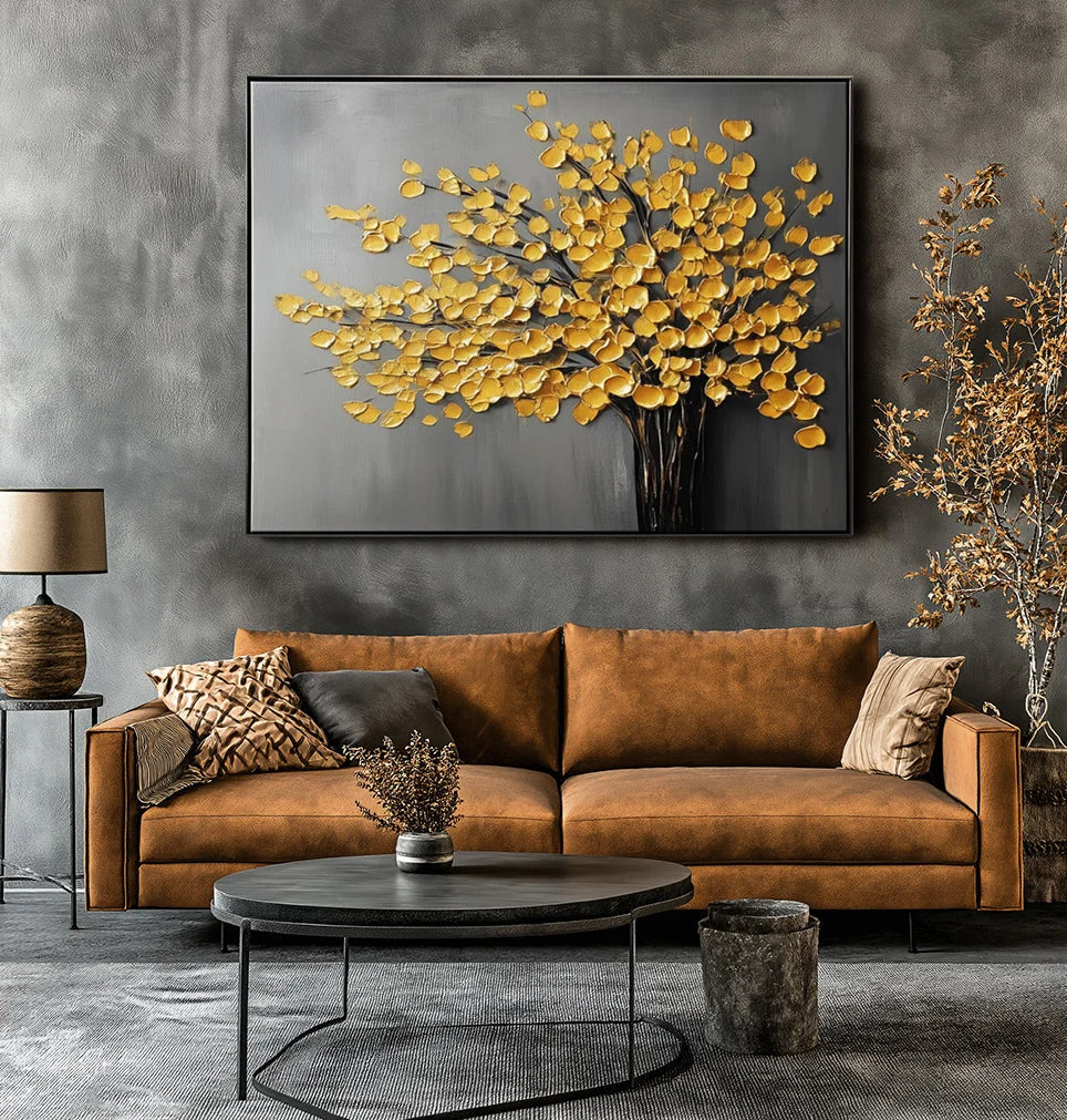 Multicolor Autumn Reverie Canvas Painting For Home Decoration - Artwallpainting